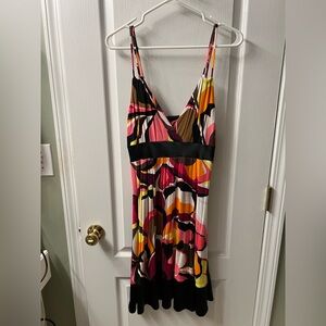 Express Multicolor Strappy Dress